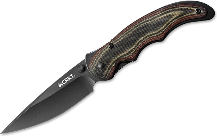 Cuțit pliabil CRKT Endorser Black G10 8,1 cm