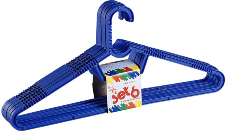 Umerașe din plastic HEIDRUN, set 6 buc
