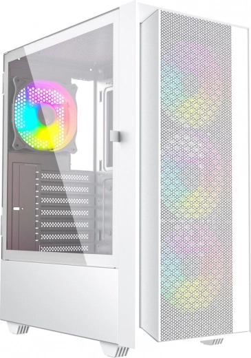Carcasă PC midi tower FORNAX 4000 ARGB albă