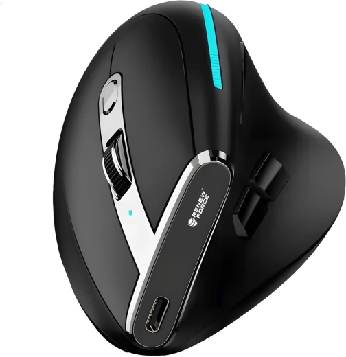 Mouse vertical wireless RENEW FORCE F36 Bluetooth + 2,4 GHz USB-C, 2400 DPI, 750 mAh