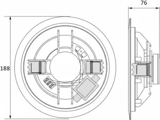 Dimensiuni compacte pentru montaj discret