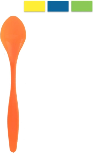 Linguriță pentru desert din plastic UH, mix de culori