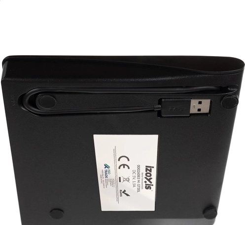Design compact cu cablu USB integrat