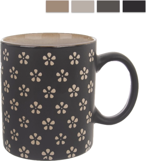 Cană ceramică Floare 0,35 l (mix)