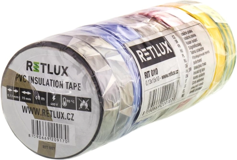 Benzi izolatoare RETLUX din PVC, 10 buc.