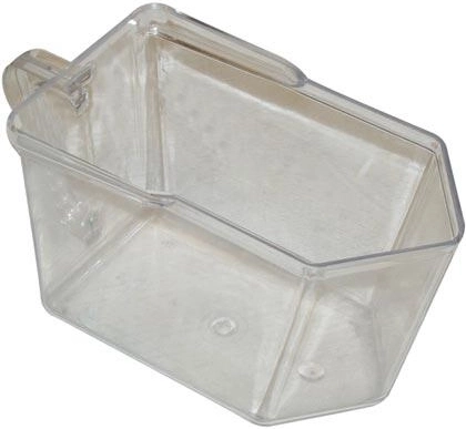 recipientă transparentă din plastic pentru bucătărie 10 × 12 × 19,5 cm