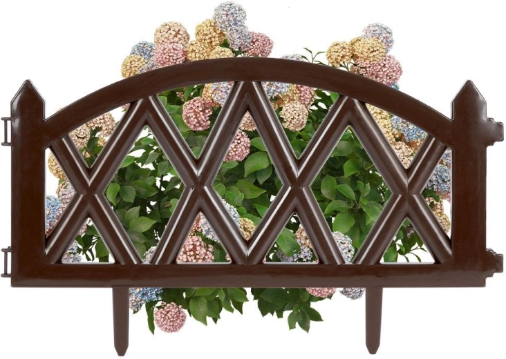 Bordură de grădină Vilde maro 49 × 30 cm