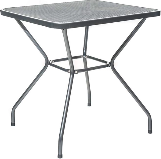 Masă de grădină din oțel Maine 70 × 70 cm