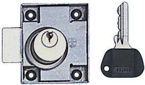 Yală cilindrică pentru mobilier 118/50, dreapta/stânga