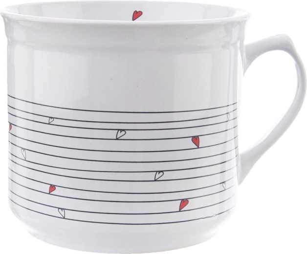 Volum mare de 650 ml pentru confort maxim