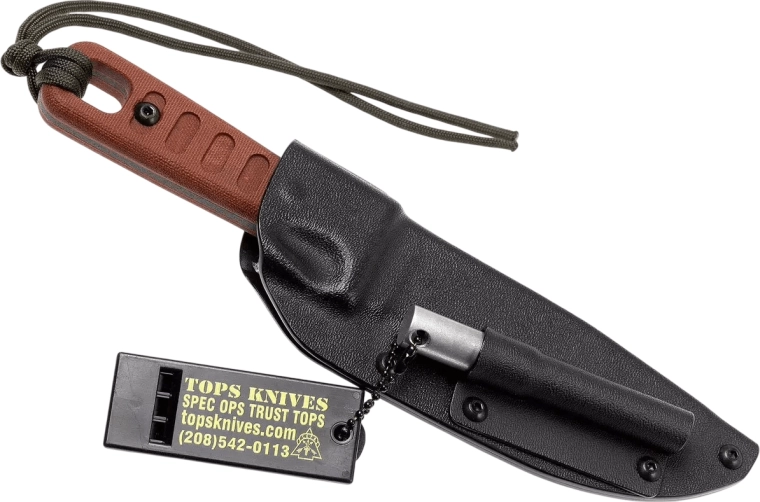 Teacă din kydex cu clips și firesteel