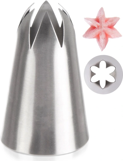 Dui de patiserie din inox formă de stea ORION