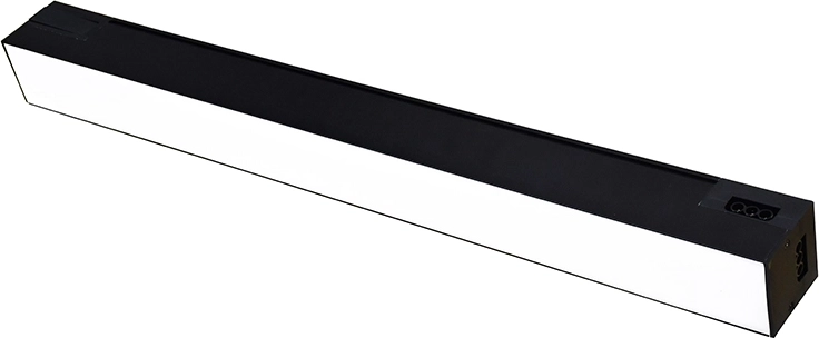 Corp elegant din aluminiu în culoare neagră