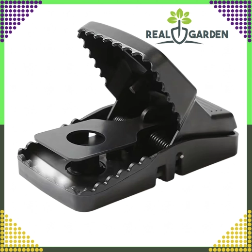 Set de 4 capcane din plastic pentru șoareci și șobolani cu mecanism tip ghilotină