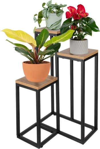 Ruhhy suport pentru flori în stil industrial 67 cm, 3 niveluri