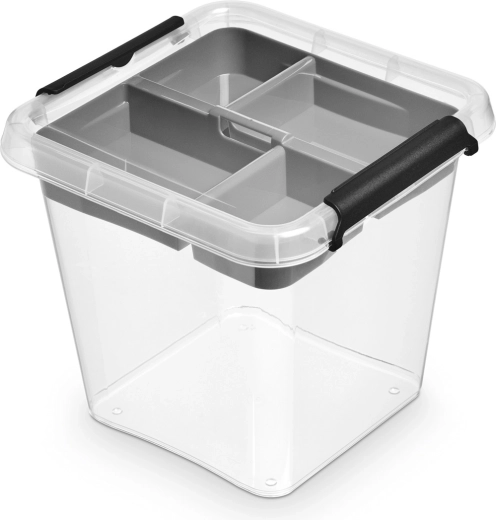 Cutie de depozitare cu capac Simplestore insert 4 l (20 × 20 × 18 cm)