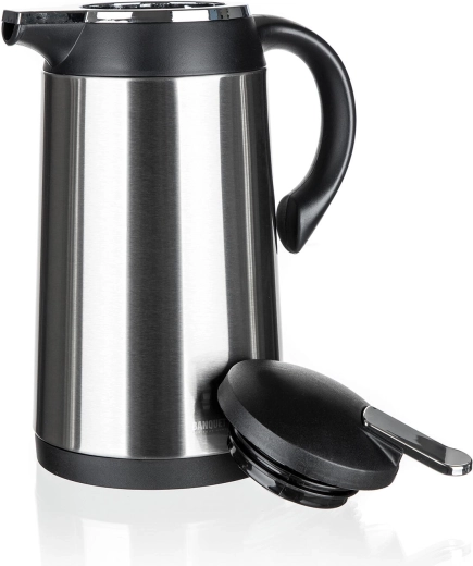 Păstrare îndelungată a temperaturii datorită insertului din sticlă