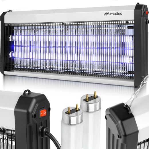 Maltec lampă anti-insecte masterkiller 40 w, 3800 v