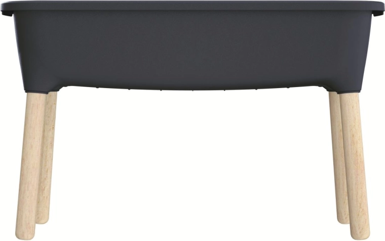 Sădilă RESPANA PLANTER WOOD HIGH 78 cm, antracit