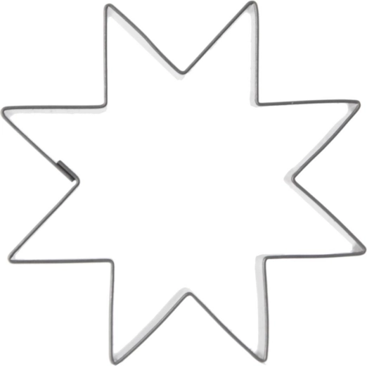 Decupator Orion stea din oțel inoxidabil 6 cm