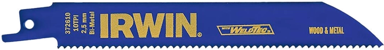 Pânze pentru fierăstrău sabie pentru metal și lemn 150 mm 10 TPI IRWIN (5 buc.)