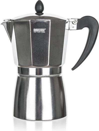 Cafetieră JADE pentru 9 cești ibric moka din aluminiu 400 ml