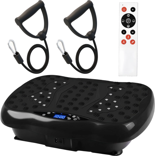 Platformă vibrațională Renew Force Vibro Slim neagră