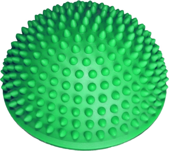 Merco pernă de echilibru pentru masaj (tip „arici”) 16 cm verde - 1 bucată