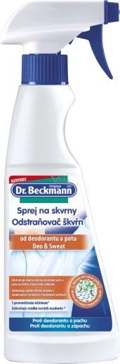Îndepărtător de pete de deodorant și transpirație 250 ml DR. BECKMANN