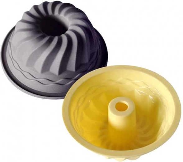 Formă din silicon Toro pentru mini chec guguluf, 2 buc.