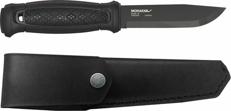 Morakniv Garberg Black Carbon cuțit outdoor 10,9 cm cu teacă din piele