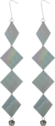 Sperietoare reflectorizantă suspendată pentru păsări din PVC (2 buc.)