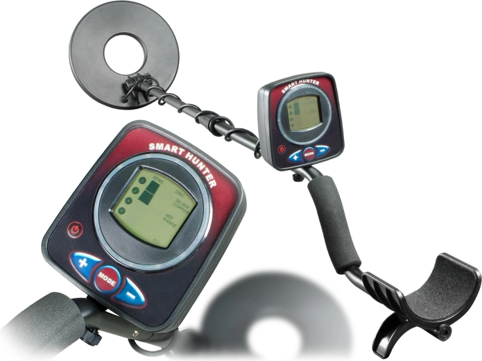 Detector de metale Cobra Tector cu ecran LCD și bobină etanșă de 215 mm