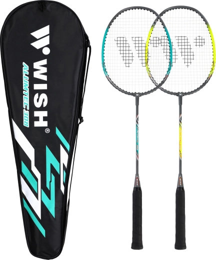 Set badminton Wish Alumtec pentru începători cu husă