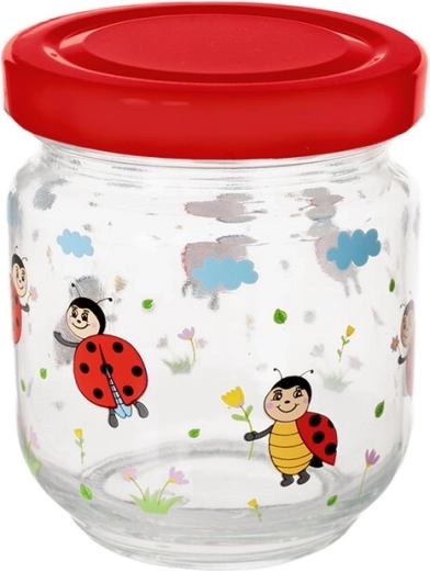 Borcan pentru conserve Berușka 0,2 l cu capac