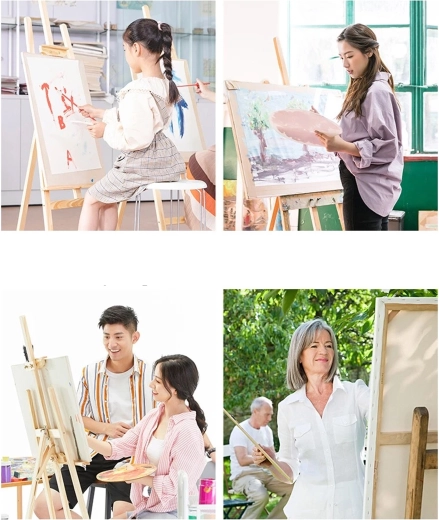 Pictură după numere cu ramă 20 × 20 cm – stea