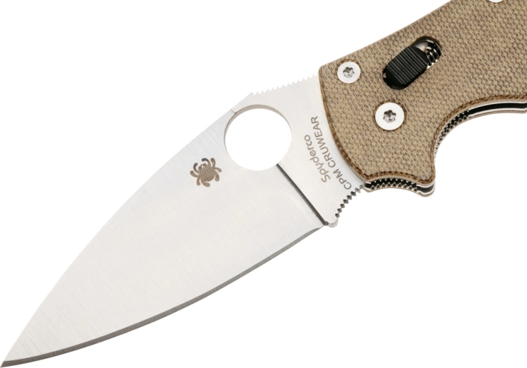 Lamă premium din CPM Cru-Wear cu finisaj satin