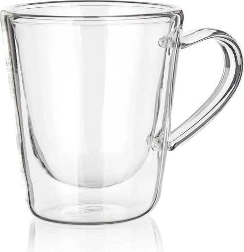 Cană din sticlă cu perete dublu DOBLO 120 ml