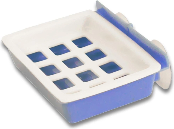 Săpunieră cu ventuze 12,5 × 8,5 cm – mix de culori