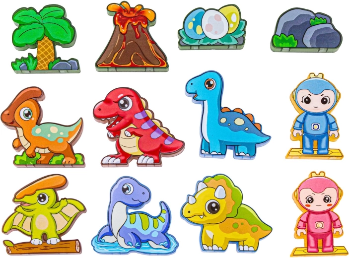 Tematică dino și accesorii pentru joacă de rol