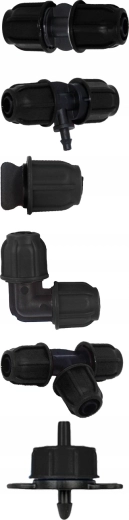 Set complet de conectori și picurătoare