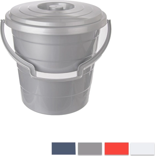 Găleată Hobby cu capac 15 l, mix de culori