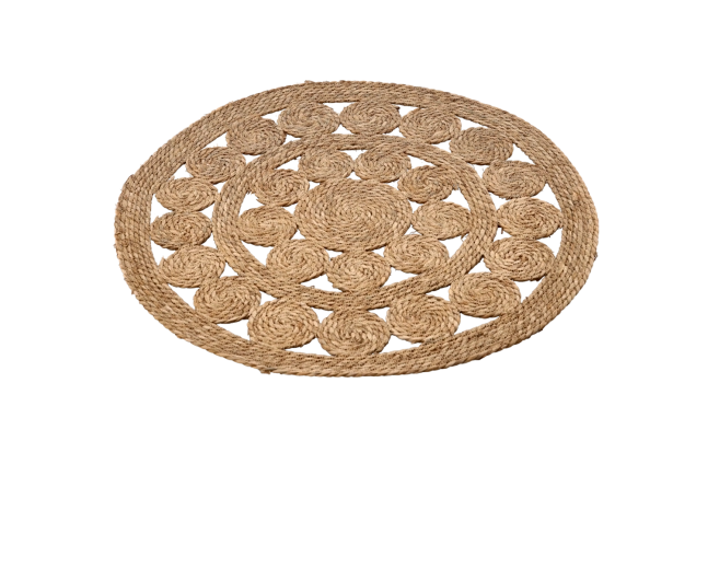 Suport rotund din iarbă de mare 80 cm