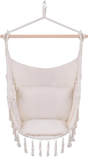 Scaun brazilian suspendat LUA, bej