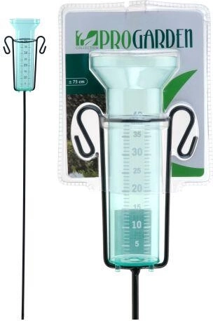 Pluviometru cu suport metalic de 75 cm