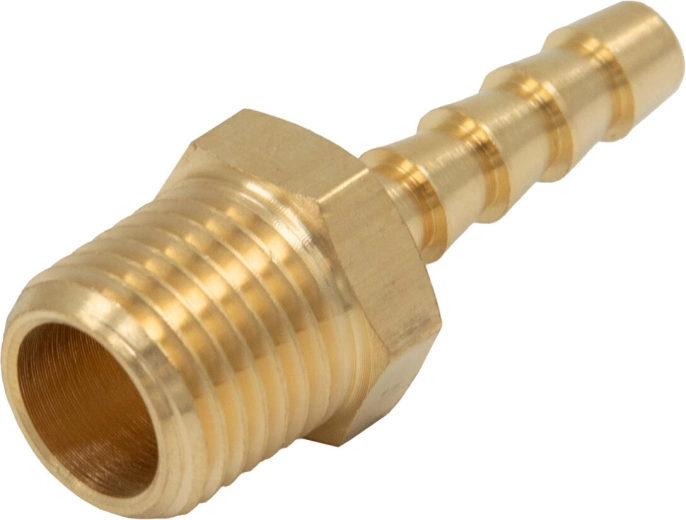 Nipl exterior 1/4" pentru furtun de 6 mm