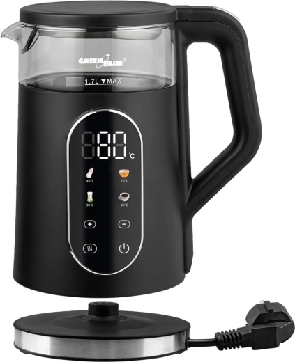 Încălzire rapidă 2200 W și capacitate mare de 1,7 l