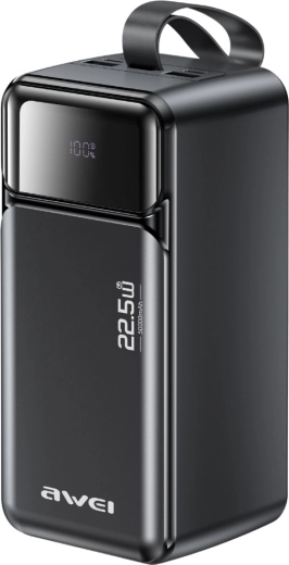 Powerbank Awei 50000 mAh 22,5 W PD (PA-106) cu 3× USB-C