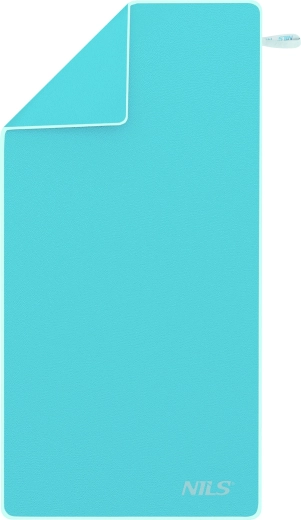 Prosop din microfibră cu uscare rapidă NILS NCR12 verde-albastru marin