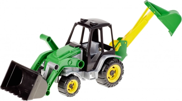 Tractor cu încărcător frontal și posterior pentru copii